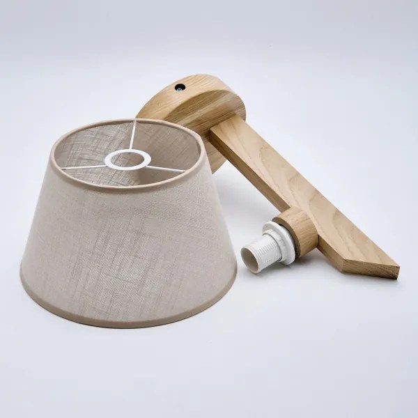 Lampada da parete ANTONIO 1xE14/40W/230V rovere