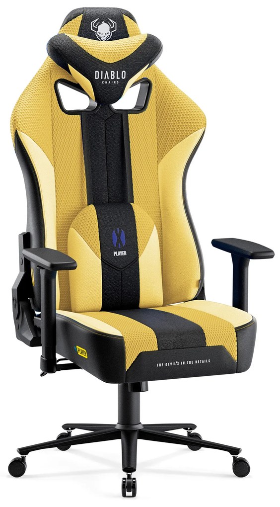 Sedia Da Gaming Diablo X-Player 2.0 In Materiale King Size: Dark Sunflower