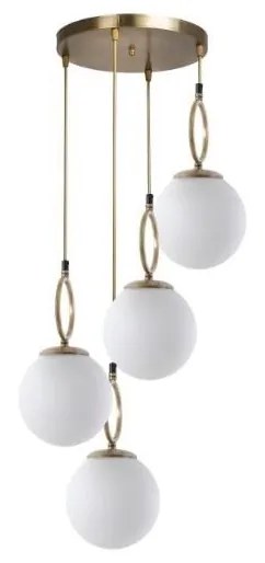 Lampadario su palo MORINO 4xE27/60W/230V