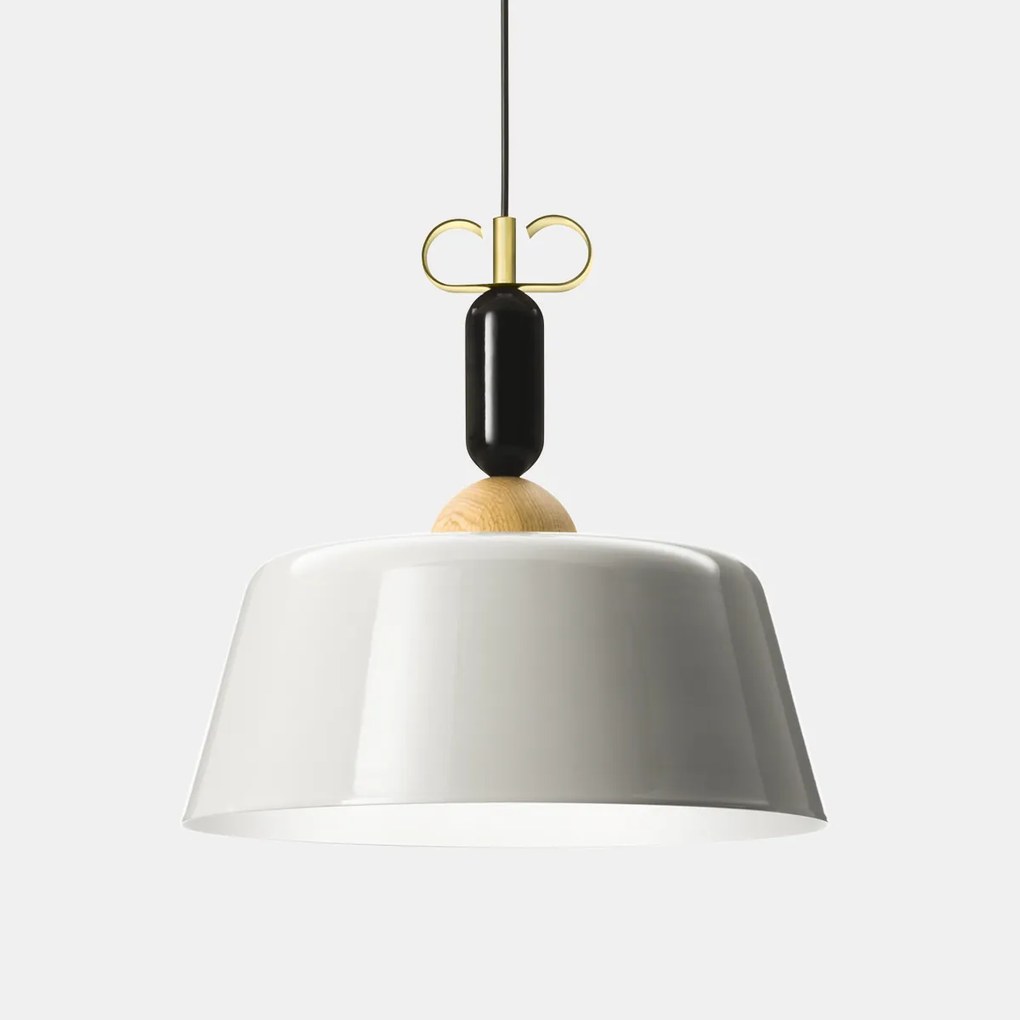 Il Fanale - Bon Ton sospensione 1 luce N3 Grigio Rame