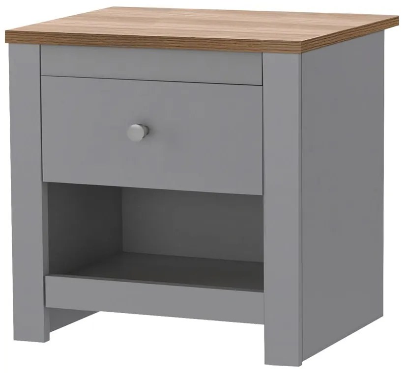 Comodino grigio Emerald - Støraa