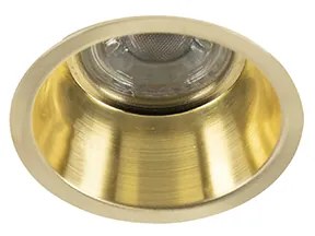 Set di 6 faretti da incasso moderni oro - Dept