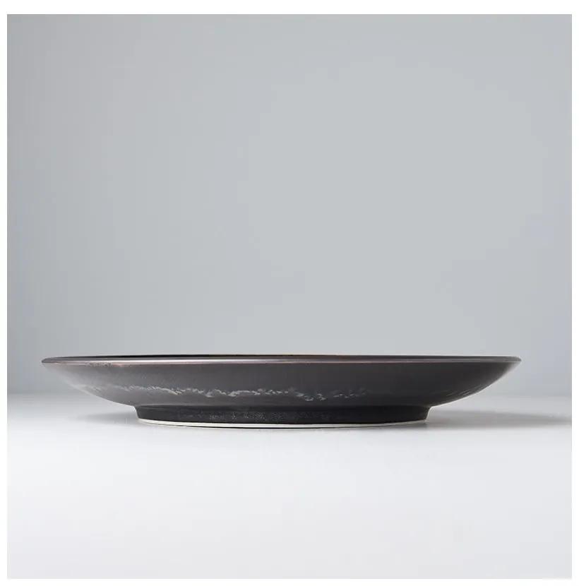 Piatto in ceramica nera, ø 29 cm Matt - MIJ