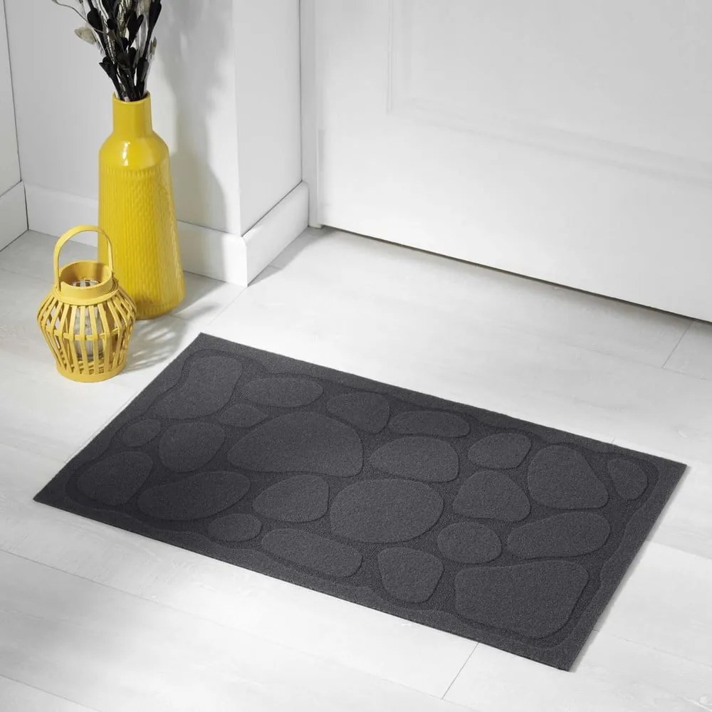Tappetino 45x75 cm Graphite - douceur d'intérieur
