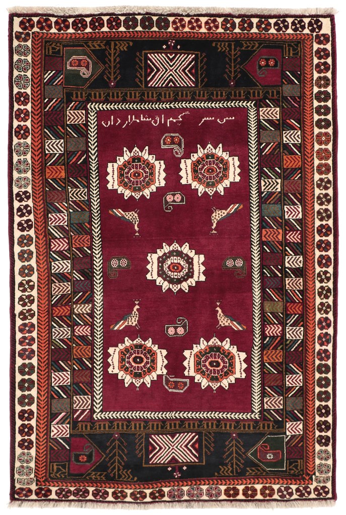 Gashghai Tappeto persiano 180x120 (Iran) Annodato A Mano