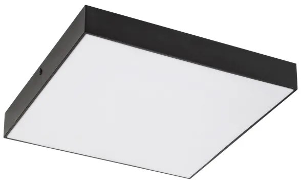 Rabalux - Plafoniera LED da soffitto LED/18W/230V 3000-6000K IP44 nera