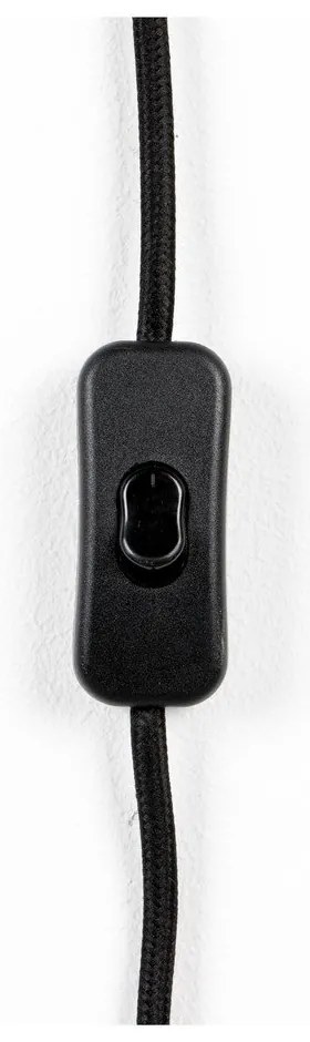 Lampada da parete nera Lea - White Label