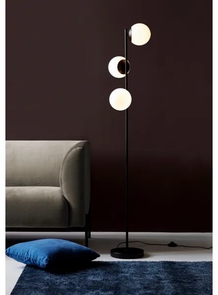 Nordlux - Lampada con piedistallo LILLY 3xE14/25W/230V nero