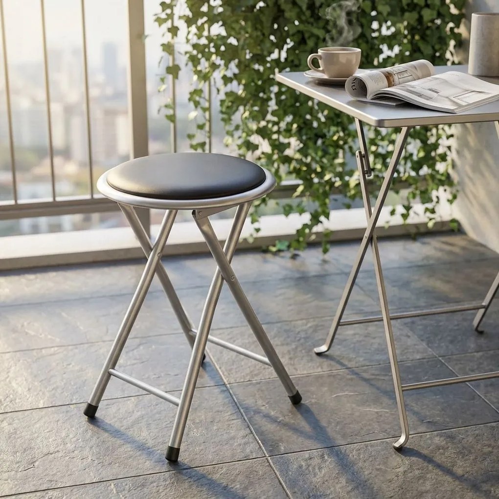 LUCIE - sgabello pieghevole salvaspazio