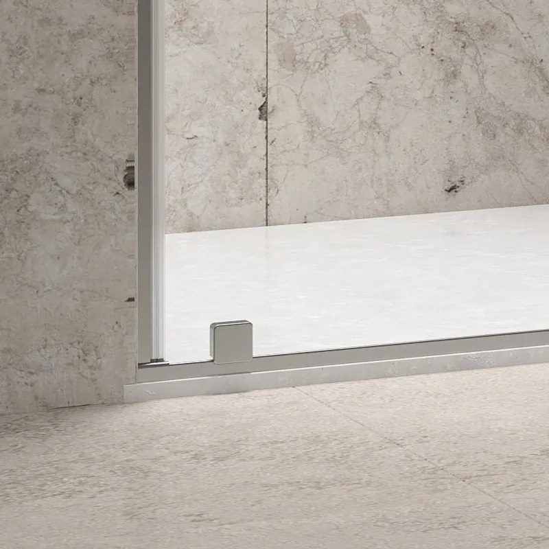Kamalu - Porta doccia scorrevole 150 cm senza telaio | KNM4000C