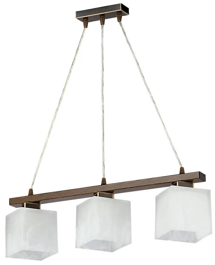 Jupiter 1092 - PO3 - Lampadario a sospensione POLA 3xE27/60W/230V