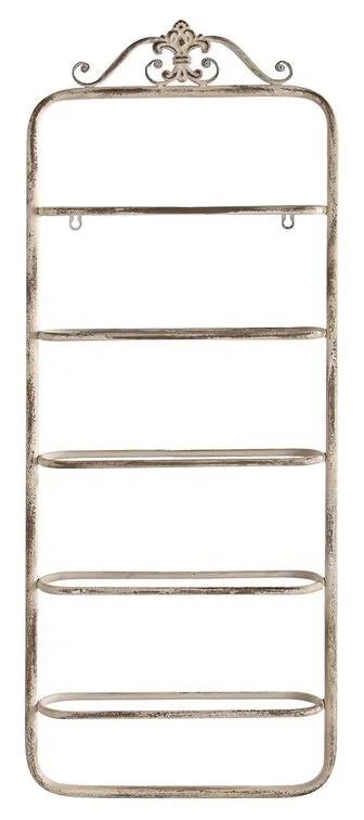 Portabottiglie DKD Home Decor Metallo Bianco (39 x 9,5 x 102,5 cm)