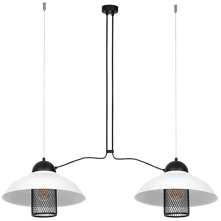 Lampadario a sospensione con filo BJORN 2xE27/60W/230V