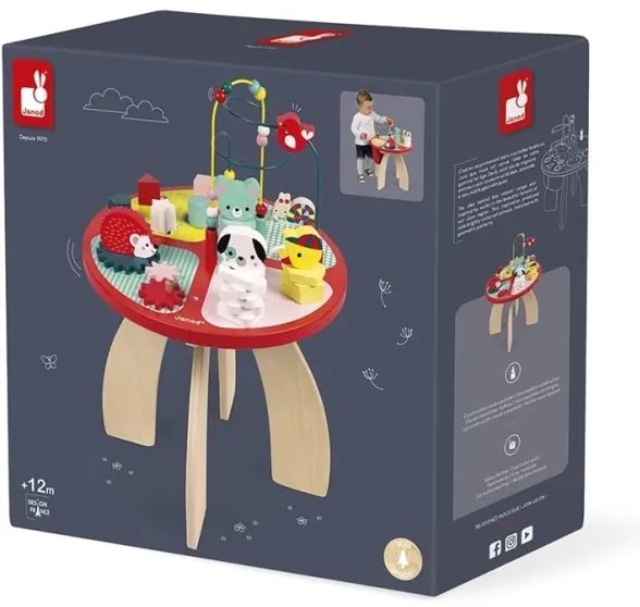 Janod - Tavolo interattivo per bambini BABY FOREST