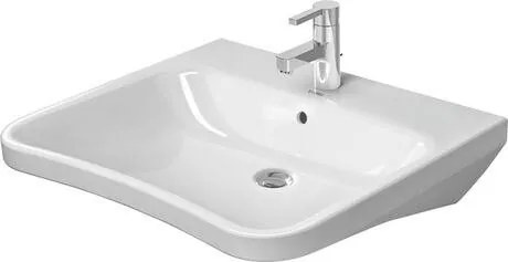 Lavabo 65x57 Monoforo per portatori di handicap Bianco Durastyle 2329650000 Duravit