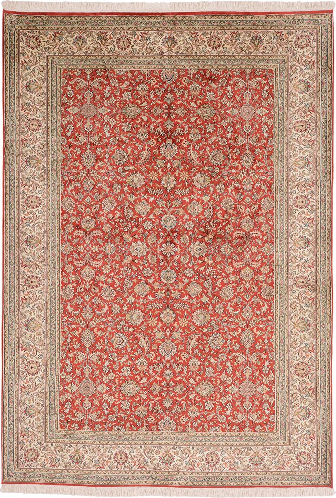 Cashmere Silk Tappeto orientale 250 x 170 (Indian) Annodato A Mano