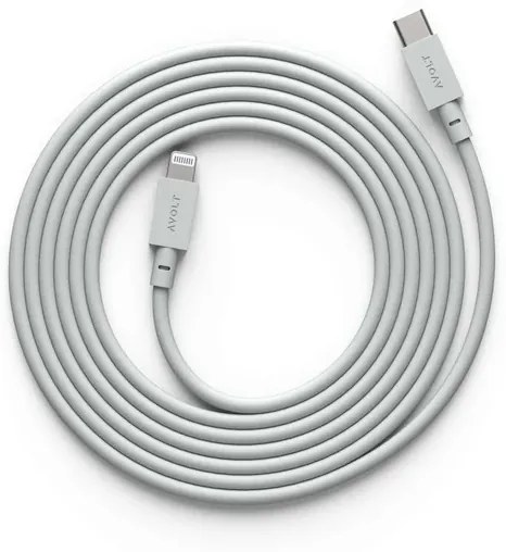 Cable 1 USB-C to Lightning 2m Gotland Gray - Avolt