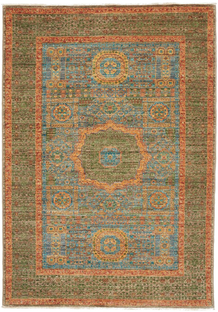 Mamluk Tappeto 150 x 100 Grigio (Pakistan) Annodato A Mano