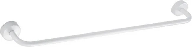 Kamalu - Portasalvietta barra 30 cm in acciaio inox finitura bianca opaca | MONDE-B