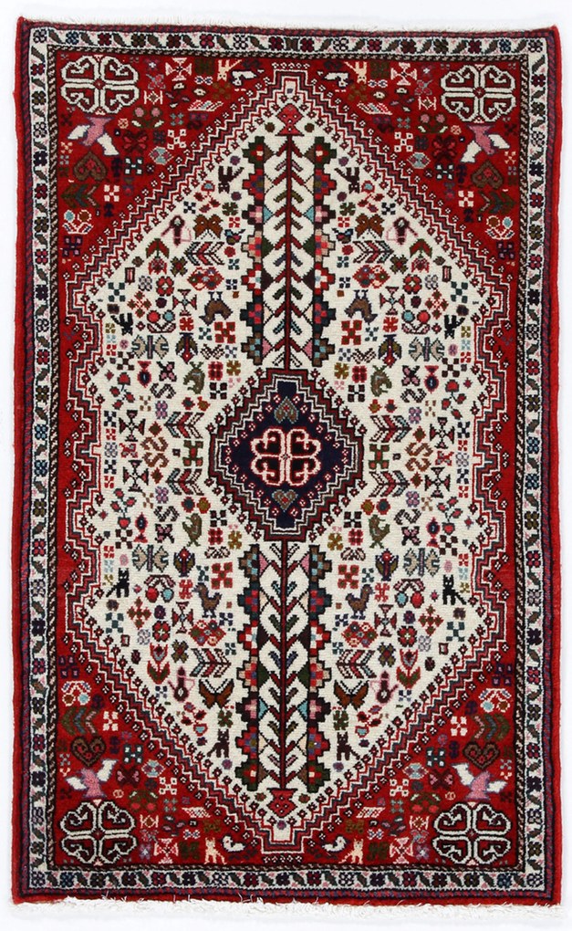 Abadeh Tappeto 110x70 (Iran) Annodato A Mano