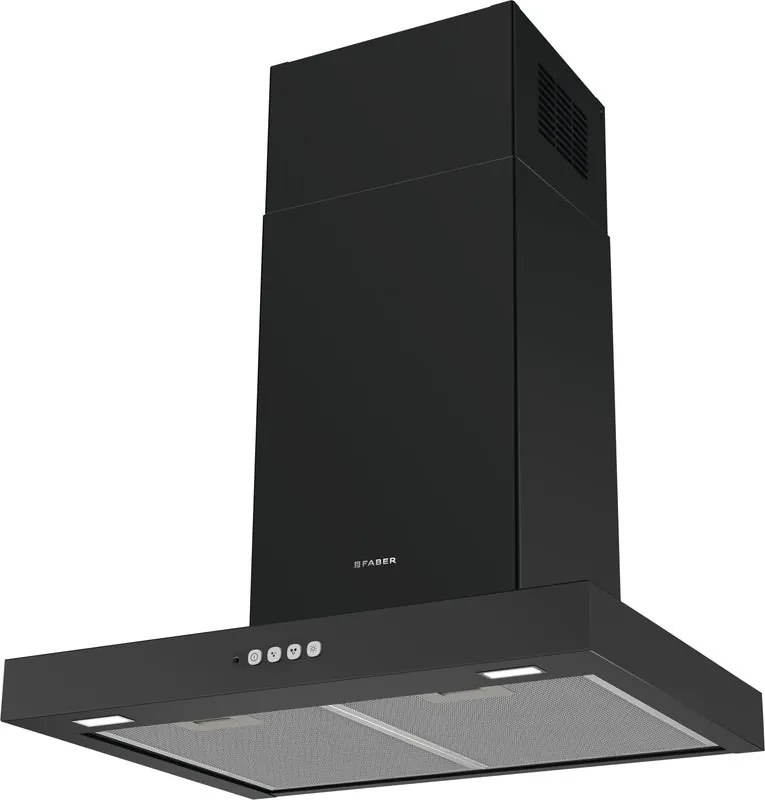 Cappa a parete Stilo Comfort BK Matt A60 FABER nero L 60 cm