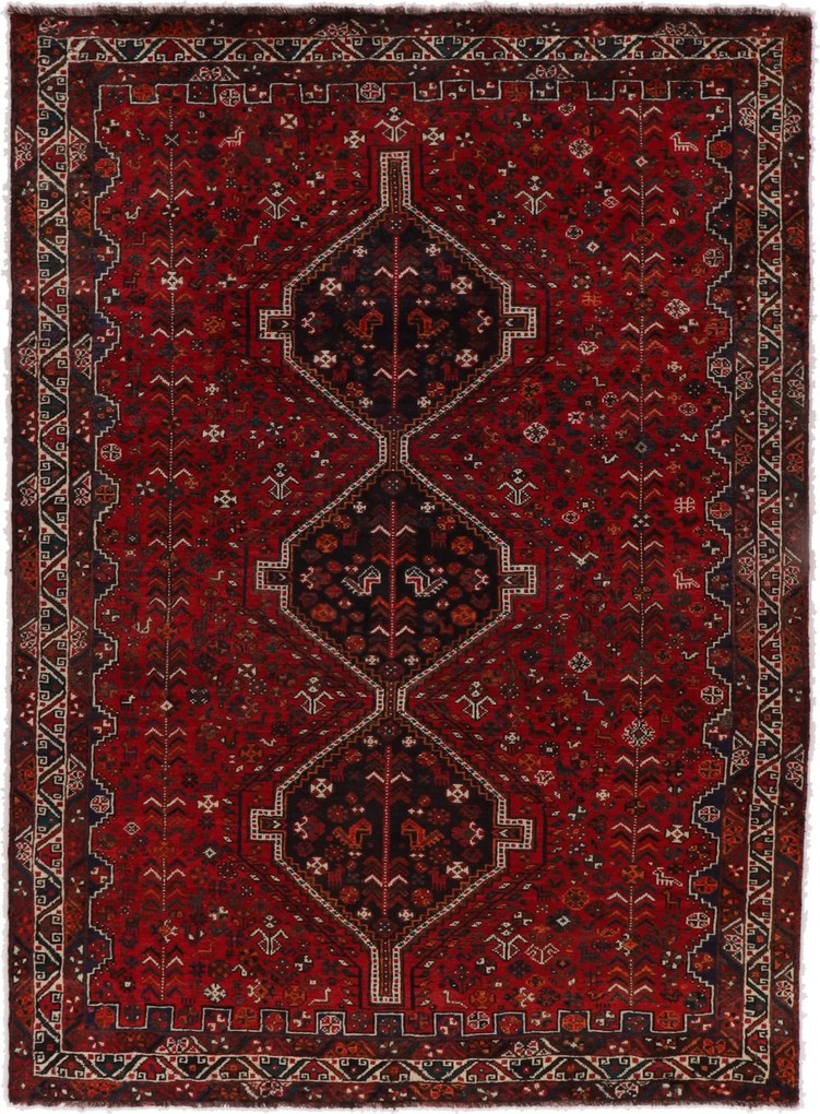 Shiraz Tappeto 290x210 (Iran) Annodato A Mano