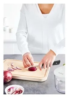 Tefal - Coltello inox ICE FORCE 9 cm cromo/nero