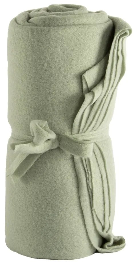 Coperta verde in vello 130x160 cm Riso – Tiseco Home Studio