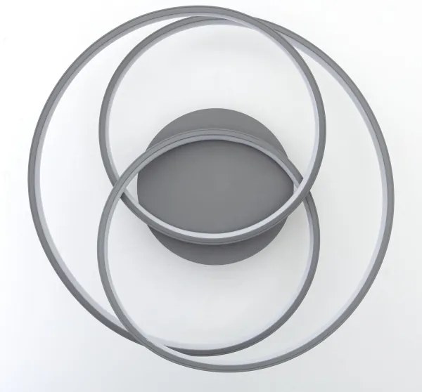 Brilliant - Plafoniera LED LABYRINTH LED/40W/230V diametro 39,5 cm grigio