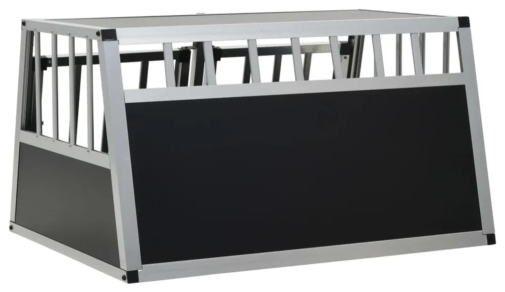 Trasportino per cani con doppia porta 89x69x50 cm