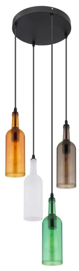 Globo 28048-4H - Lampadario su filo LEVITO 4xE27/8W/230V