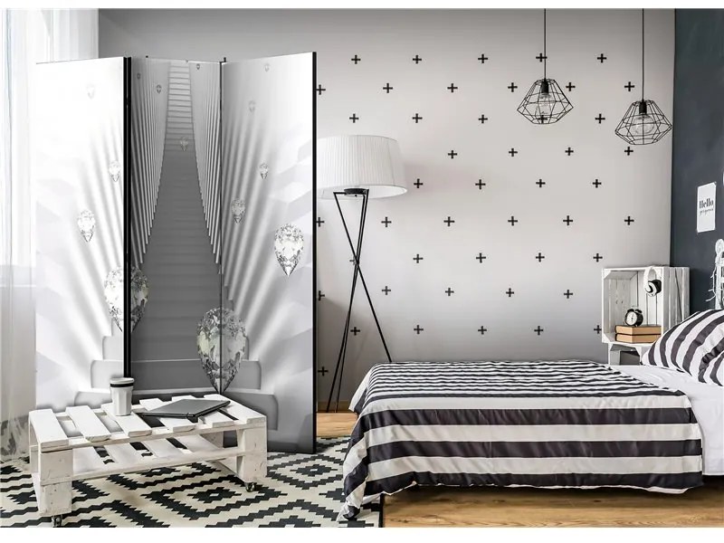 Paravento  Mneme [Room Dividers]  Colore Grigio, Dimensioni e Misure 135x172