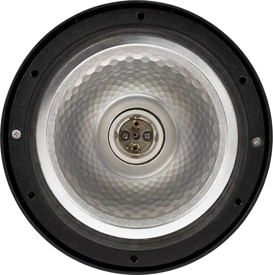 Faro interrato con base E27 - per lampade PAR30 e PAR38 - Doppio Pressacavo