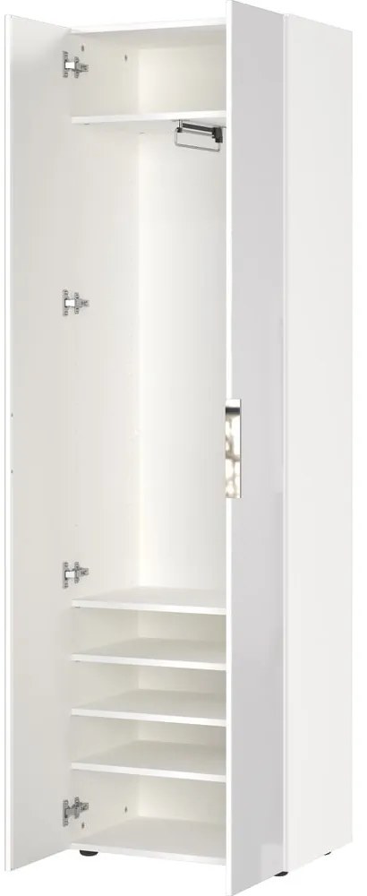 Armadietto bianco 59x197 cm Genova - Germania