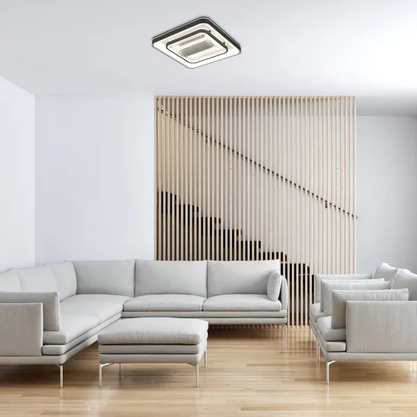 Rabalux 71341-LED Plafoniera dimmerabile con ventilatore AIREON 50W/230V 3000/4000/6000K+RC