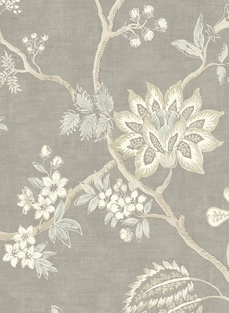 Lewis & Wood Carta da parati Indienne - Hellebore