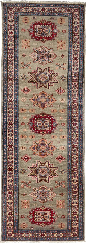 Kazak Tappeto 80x230 (Pakistan) Annodato A Mano