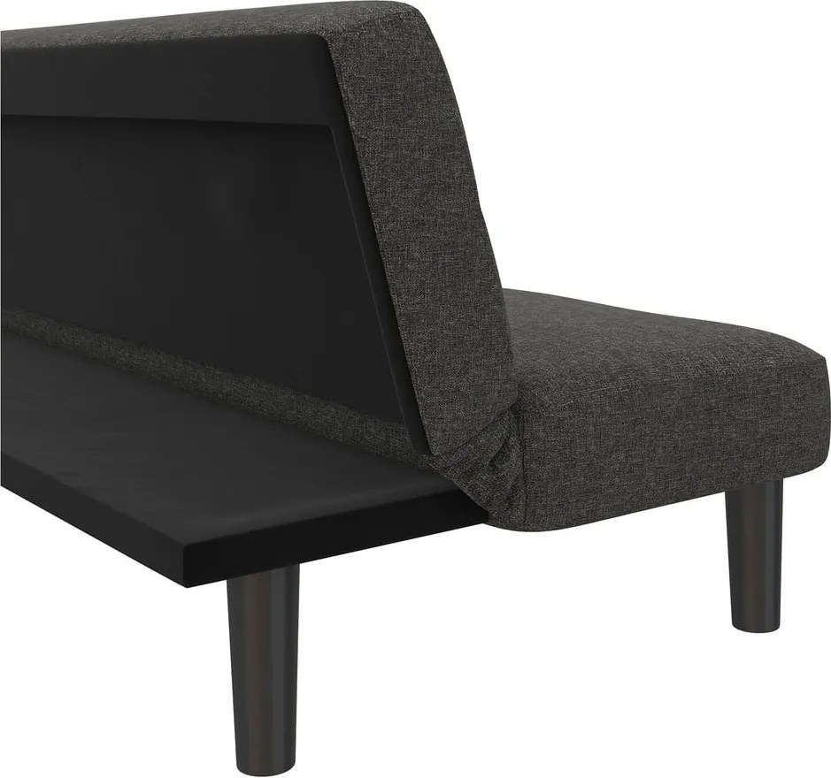 Divano letto grigio scuro 82 cm Alby - Støraa