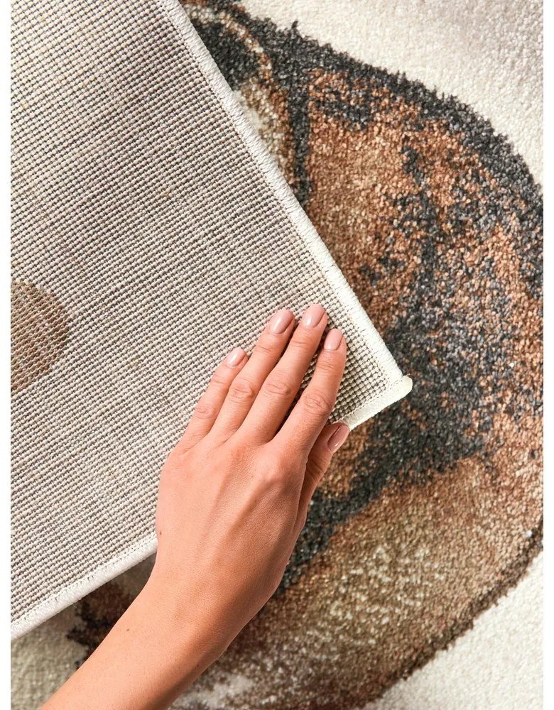 Tappeto per bambini crema 160x230 cm Roar like a Lion Rainbow Party - Villeroy&amp;Boch