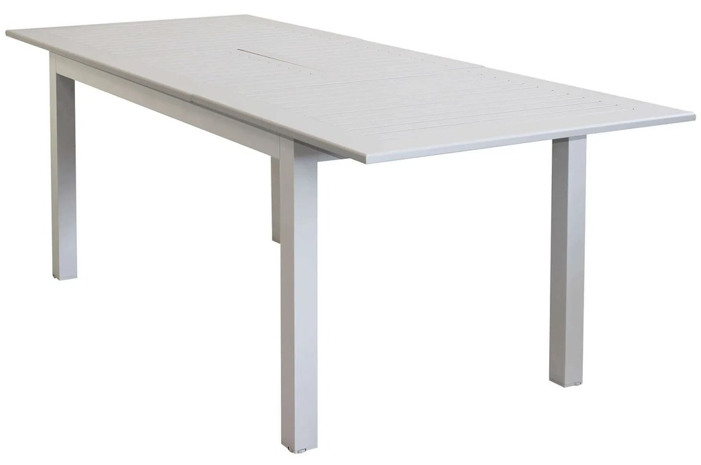 ARGENTUM - tavolo da giardino allungabile in alluminio da 150