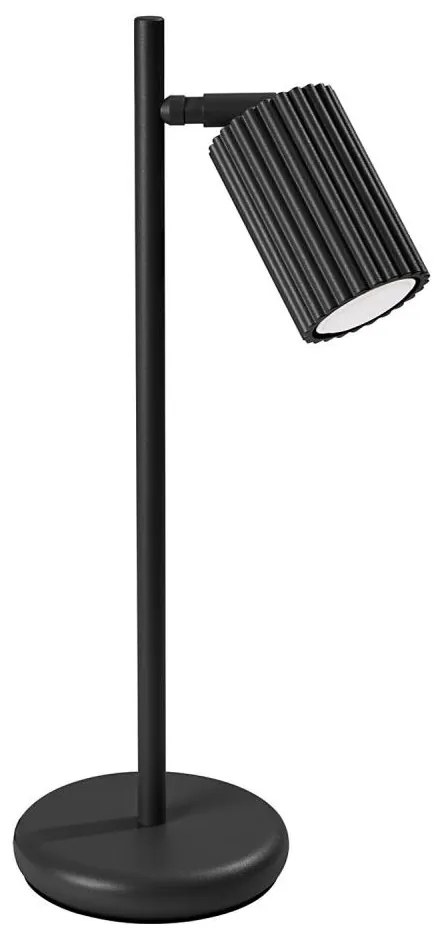 Sollux SL.1586 - Lampada da tavolo KARBON 1xGU10/10W/230V nero