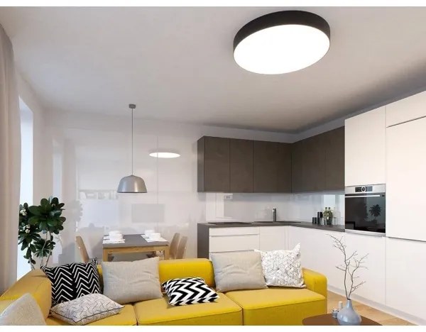 LED2 - Plafoniera LED MONO LED/30W/230V 3000K/4000K nero