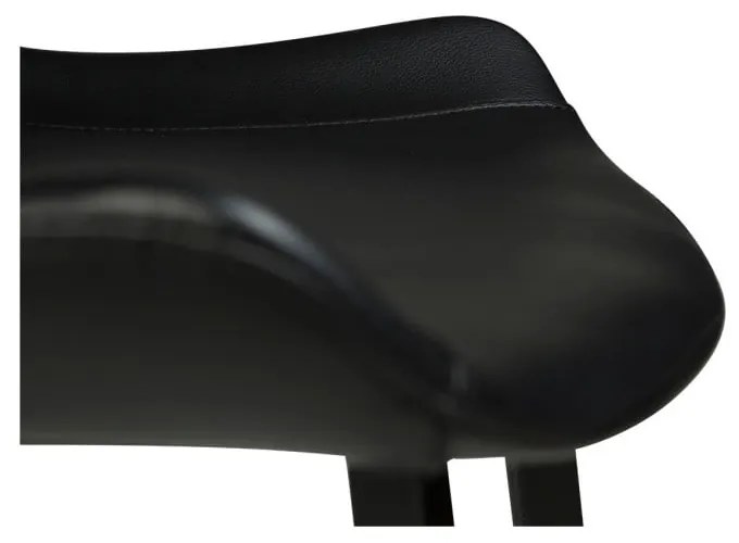 Sgabello da bar in similpelle nera Hype - DAN-FORM Denmark