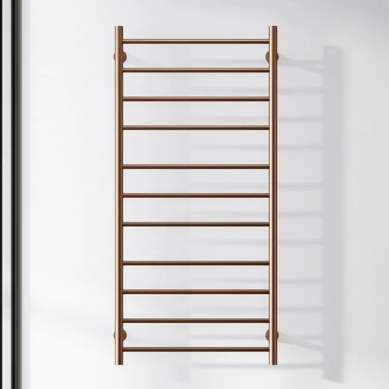 Kamalu - Termoarredo scaldasalviette elettrico finitura oro rosa |