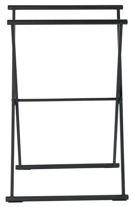 Porta asciugamani pieghevole nero Lava - Wenko