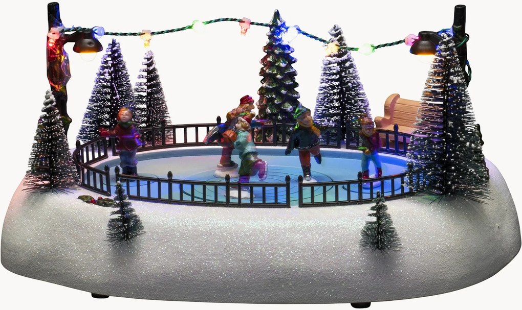 Decorazione natalizia a LED Ice Rink