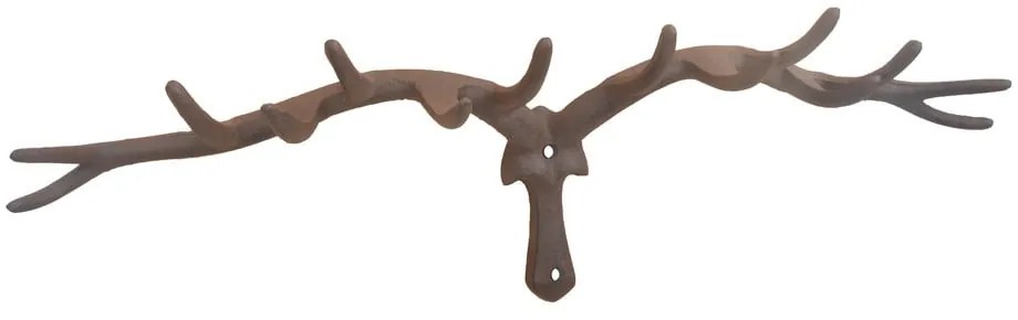 Appendiabiti da parete in metallo marrone - Esschert Design