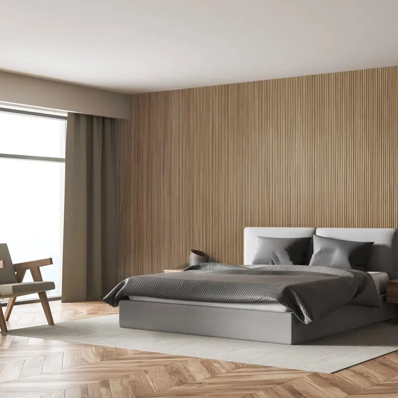 Pannello decorativo  idrofugo Cover Rovere scuro L 270 x L 40 cm, Sp 9 mm