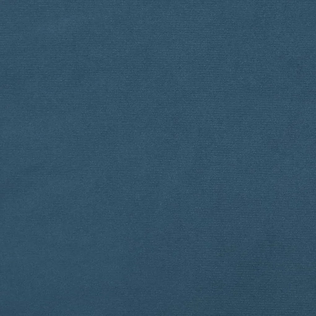 Giroletto Blu Scuro 120x200 cm in Velluto