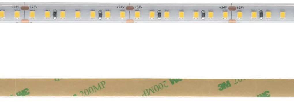 Striscia LED Professional 2835/140 - IP67 - 15W/m - 5m - 24V Colore Bianco Caldo 2.700K